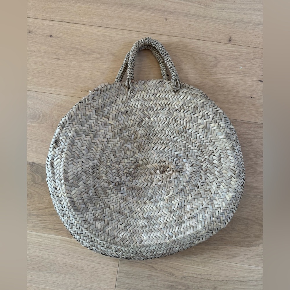 Large Woven Market Tote